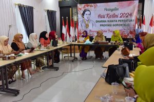 DWP Provinsi Gorontalo Ikut Peringatan Hari Kartini Tingkat Nasional
