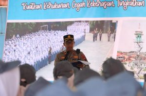 Polres Demak Gelar Apel Pencegahan Penanganan Kekerasan Satuan Pendidikan