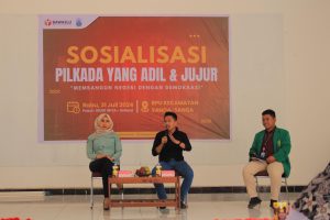 Mahasiswa KKN Uinsi Samarinda lakukan sosialisasi tentang Pilkada yang Adil dan Jujur di Kecamatan Sanga-Sanga